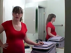 Looking On My 6 And A Half Months Pregnant Stepdaughter