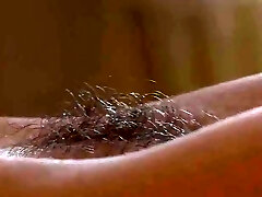 Watch fur covered goth chick masturbate