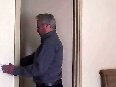 Angry grandpa gets chased and abused by crazy student