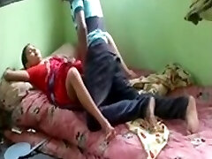 Desi guy fucking prostitue in his home