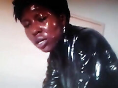 Dark-hued Afro Disja In pvc-Boots nr1