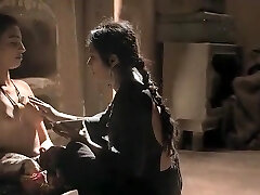 Radhika Apte Lesbian kissing and Small Funbags & Nipples