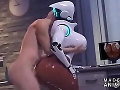 Baise robot Handsome au Gros Cul