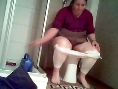 Turban rest room and feet