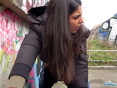 Public Agent Hot creampie climax after outdoor sizzling sex