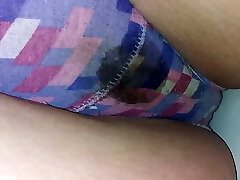 Cute little pee in my cotton underpants