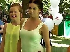 Teen in tight white small firm nipples Teen in tight white small firm nipples