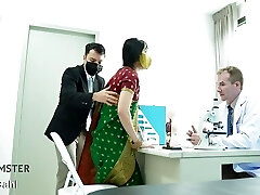 Indian Desi Girl Screwed by her Large Dick Doctor ( Hindi Drama )