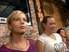 Yong amazing dolls in club are pleased to fuck