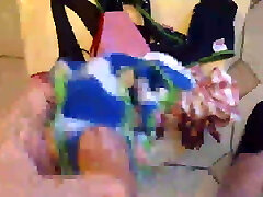 Jacking in Filthy Panties