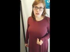 Accidental Creampie - 18yo Smashed for the First-ever Time in a Dressing Room