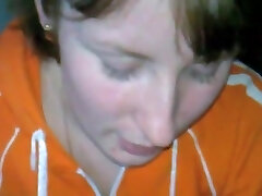 Sloppy blowjob from my ugly wifey