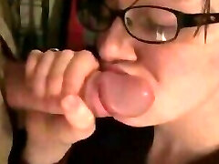 Wondrous glasses BJ swallow Wondrous glasses BJ swallow