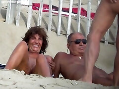 Nudist Trio beach agde baie des cochons incredible Nudist Trio beach agde baie des cochons incredible