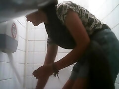 hidden camera in the student toilet-Four