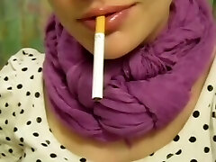Russian girl smoking. Yam-sized exhales. Russian girl smoking. Yam-sized exhales.