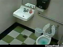 Superb looking blonde babe defecating part3