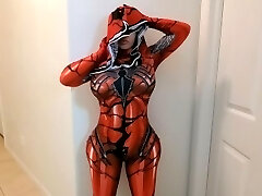 Crystal lust as spider-pawg drained and fucked him till he cummed 3 times