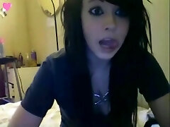 Emo suck and fuck his boyfriend on webcam