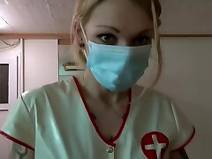 Nurse Dildo Treatment and assfucking Fisting