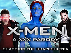 Nicole Aniston & Charles Dera & Xander Corvus in XXX-Men: Shagging die Gestaltenwandler XXX Parodie - Brazzers