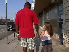 Lee Boink in Mini Mya Has A Big Of A Thing For Big Black Guys - Wankz