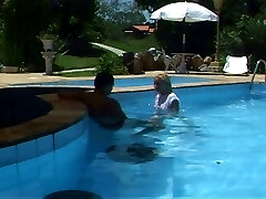 Tearing Up a mamacita at the pool