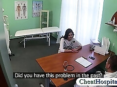 Pervert fake doctor smashes her patient
