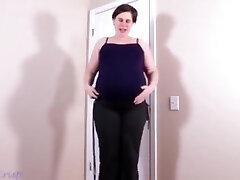 Fucking Mom’s Gross Pregnant Friend And Her Immense Baby Bump