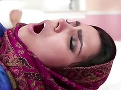 Horny brunette Arab teen Ada gets packed Horny brunette Arab teen Ada gets packed