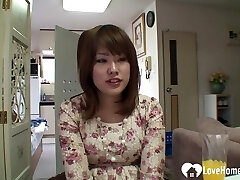 Redhead Asian next door wanted some trouser snake