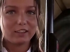 Girl disrobed naked and in public bus Girl disrobed naked and in public bus