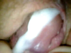 She was on her knees as I came on her poon from behind She was on her knees as I came on her poon from behind