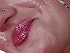 Towheaded MILF in High Heels Loves Solo Sex