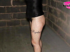 Behind the scenes footage from Blair Mega-slut Project 4