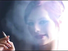 Redhead Smoking