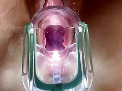 Stella St. Rose - Extreme Gaping, Watch my Cervix Close-Up using a Speculum