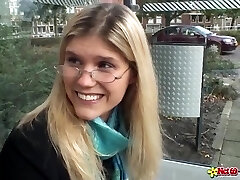 Hot Dutch Hot Blonde In Glasses Enjoys Pussy Fingering And Hard Anal Lovemaking