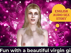 English Audio Hump Story - Fun with a Beautiful Virgin Girl - Erotic Audio Story