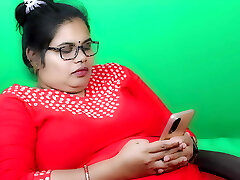 MUMBAI NAUGHTY GIRL FINGERING IN Crimson Sundress AND GLASSES CLEAR HINDI AUDIO