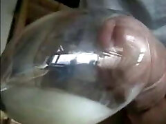 cum in glass