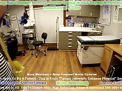 Become Doc Tampa & Examine Rebel Wyatt During Humiliating Obgyn Exam Required For New Students At Tampa University!