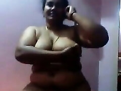 Indian BBW Showing Off Her Assets