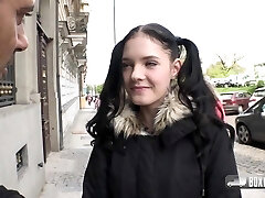 Adorable schoolgirl Anie Darling enjoys sex after rubdown