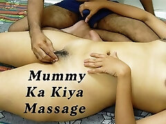 Stepson Massage His Hot Sexy Step Mummy