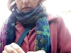 Wanking with a Balloon in a Doctors Surgery Carpark