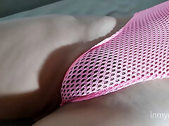 I wore a witness-through swimsuit and I got all humid from him squeezing my trimmed pubic hair pussy. I wore a witness-through swimsuit and I got all humid from him squeezing my trimmed pubic hair pussy.