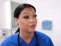 Ashlyn Peaks wearing nylon stockings gets pulverized in missionary