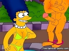 Simpsons and Griffins hardcore orgy