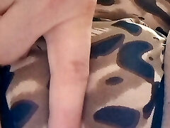Kneading my puffy pussy it makes me so wet